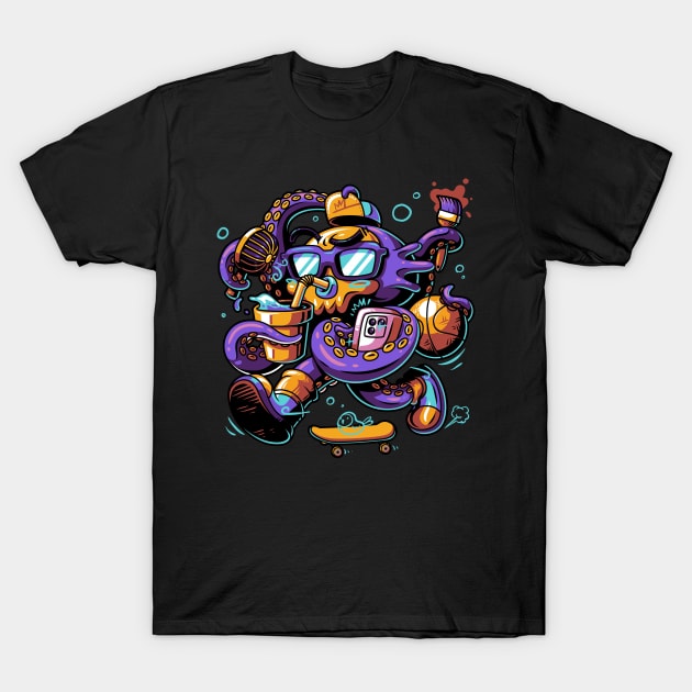 Work! Work! Work! T-Shirt by anggatantama